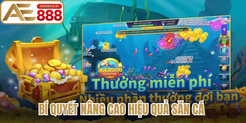 Bí quyết nâng cao hiệu quả săn cá 