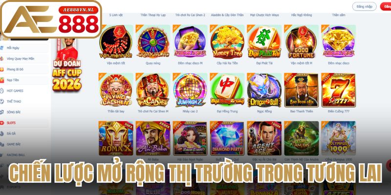 Chiến lược mở rộng thị trường của website trong tương lai 