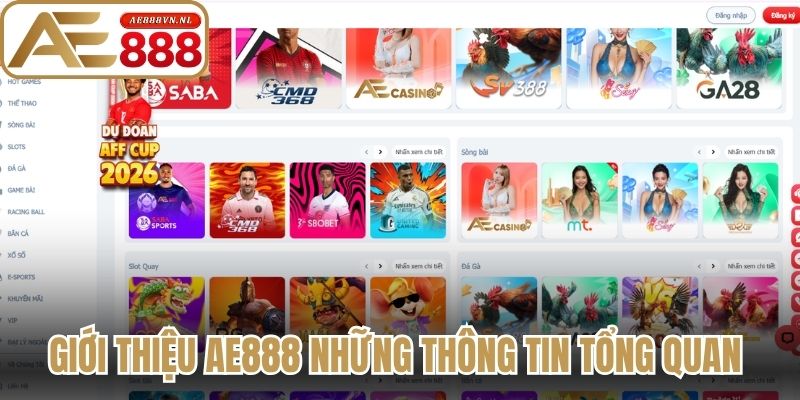 Giới thiệu Ae888 những thông tin tổng quan 