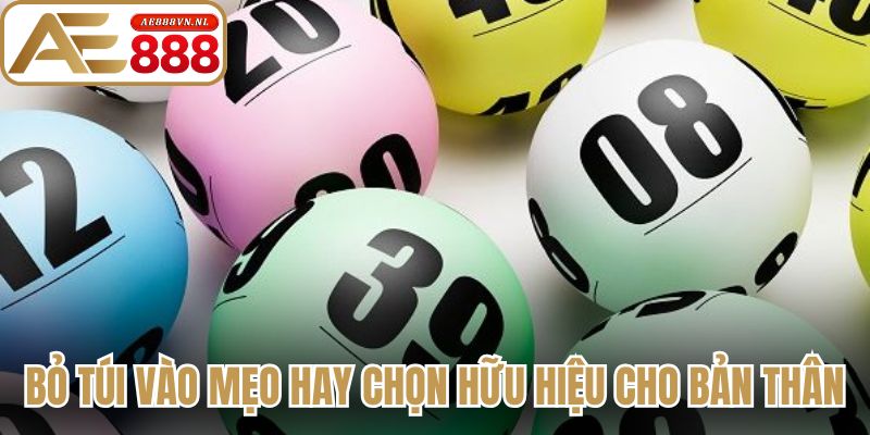 Bỏ túi vài mẹo hay chọn hữu hiệu cho bản thân